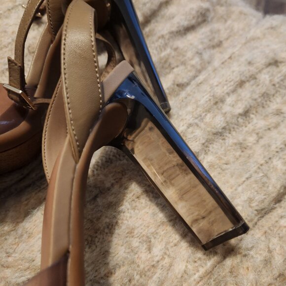 Gianni Bini Clear High Heels - Picture 4 of 6